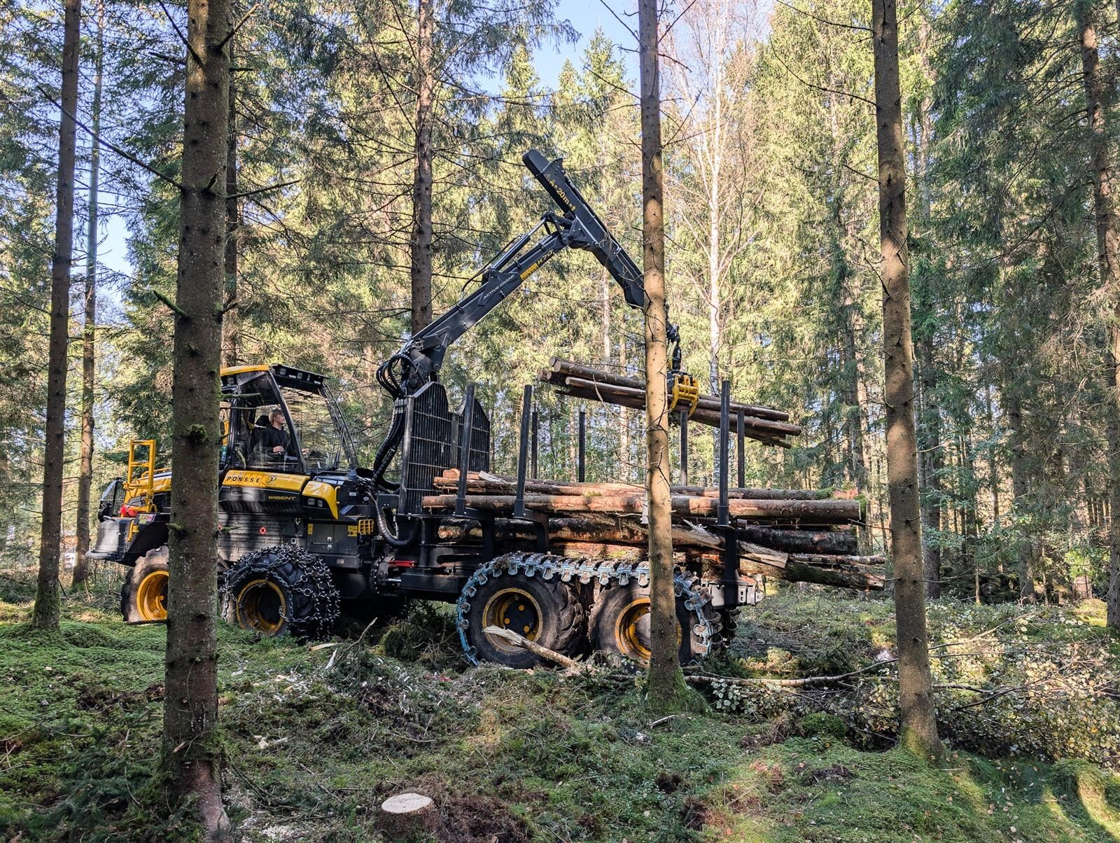 New Wisent, den minsta skotaren i Ponsse